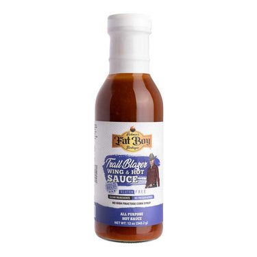 Trail Blazer Wing & Hot Sauce | 12 fl oz | Gluten Free | Fat Boy Hickman's BBQ